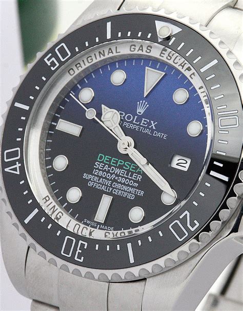 rolex replica deepsea d-blue 116660|rolex deepsea price history.